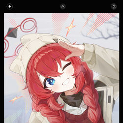 This is a pixiv picture whose title is ⛺.
