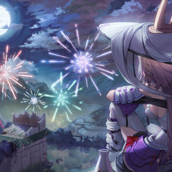 This is a pixiv picture whose title is PV Illust - NEW YEAR, NEW SWORD.