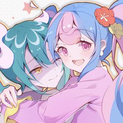 This is a pixiv picture whose title is no title.