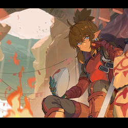 This is a pixiv picture whose title is イーガ団のアジト.
