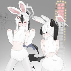This is a pixiv picture whose title is 🐇カヨコ🐇.