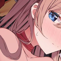 This is a pixiv picture whose title is 「受け取って・・・💦」.