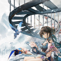 This is a pixiv picture whose title is 阮·梅.