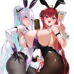 This is a pixiv picture whose title is 🤍💝.