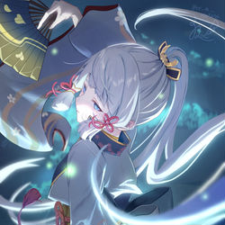 This is a pixiv picture whose title is 舞.