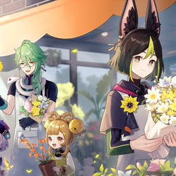 This is a pixiv picture whose title is HoYoFair.