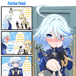 This is a pixiv picture whose title is Furina?!.