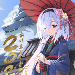 This is a pixiv picture whose title is 新年プラナ.