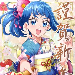 This is a pixiv picture whose title is 2024年・年賀絵ソラちゃん♪.