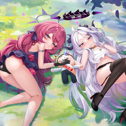 This is a pixiv picture whose title is イロハ&ヒナ 2024.