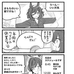 This is a pixiv picture whose title is まいにちファル子☆ #145「お正月の予定☆」.