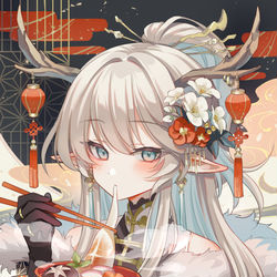 This is a pixiv picture whose title is 明けましておめでとうございます.