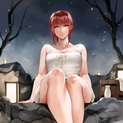 This is a pixiv picture whose title is マキマ.