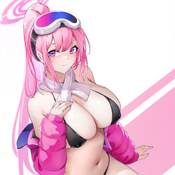 This is a pixiv picture whose title is 水着エイミ.