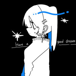 This is a pixiv picture whose title is 良い夢を.