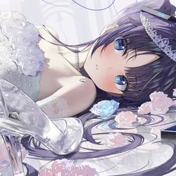 This is a pixiv picture whose title is wedding.