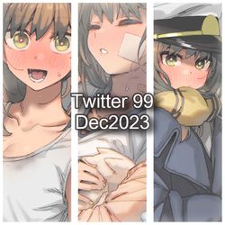This is a pixiv picture whose title is Twitter99 Dec2023.