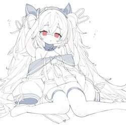 This is a pixiv picture whose title is ラフィーⅡ.