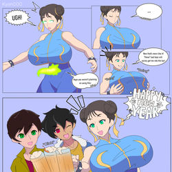 This is a pixiv picture whose title is Chun Li Possession.