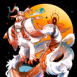 This is a pixiv picture whose title is 2024新年🐉.