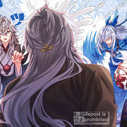 This is a pixiv picture whose title is 無題.