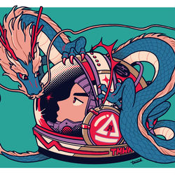 This is a pixiv picture whose title is 謹賀新年.