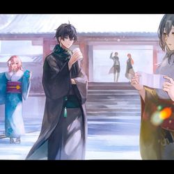 This is a pixiv picture whose title is starrail NewYear.
