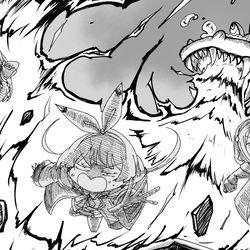 This is a pixiv picture whose title is 描き初め.