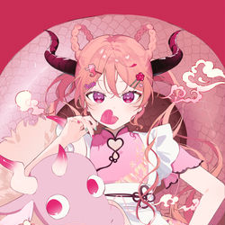 This is a pixiv picture whose title is 2024.