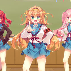 This is a pixiv picture whose title is ただの人間には興味ありません！.