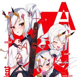This is a pixiv picture whose title is A.