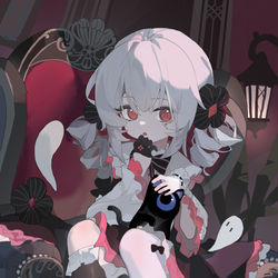 This is a pixiv picture whose title is 小死神.