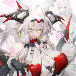 This is a pixiv picture whose title is 雌大鬼.