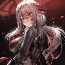 This is a pixiv picture whose title is 紅蓮.