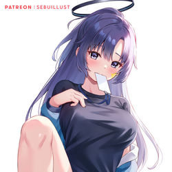 This is a pixiv picture whose title is 早瀬ユウカ(体操服).