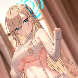 This is a pixiv picture whose title is 💙💙💙.