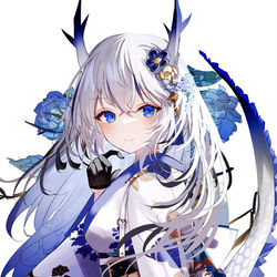 This is a pixiv picture whose title is 龍.