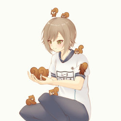 This is a pixiv picture whose title is みのりすらんど.