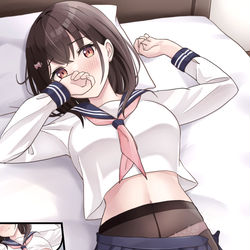 This is a pixiv picture whose title is 初夢💭.