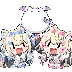 This is a pixiv picture whose title is Singing FUWAMOCOPERO.