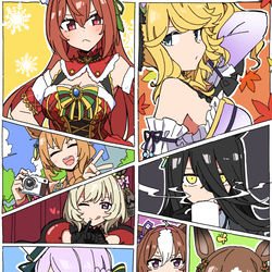 This is a pixiv picture whose title is ウマ娘4コマとかまとめ.