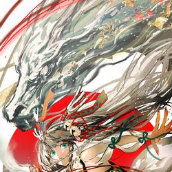 This is a pixiv picture whose title is 辰.