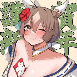 This is a pixiv picture whose title is ダイヤちゃんからのお年玉.