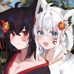 This is a pixiv picture whose title is 【可愛く撮ってくださいね！】.