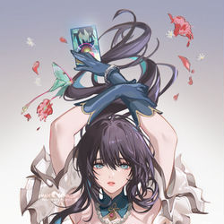 This is a pixiv picture whose title is ruan mei.