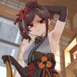 This is a pixiv picture whose title is Chiori.