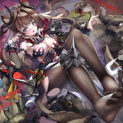 This is a pixiv picture whose title is 魔物女王.