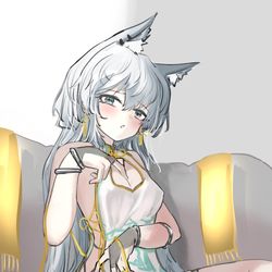 This is a pixiv picture whose title is receive17.