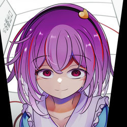 This is a pixiv picture whose title is 心を読み取りどこまでも追って来るさとり様.