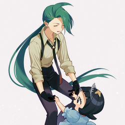 This is a pixiv picture whose title is お姫様ごっこ、王子様ごっこ.